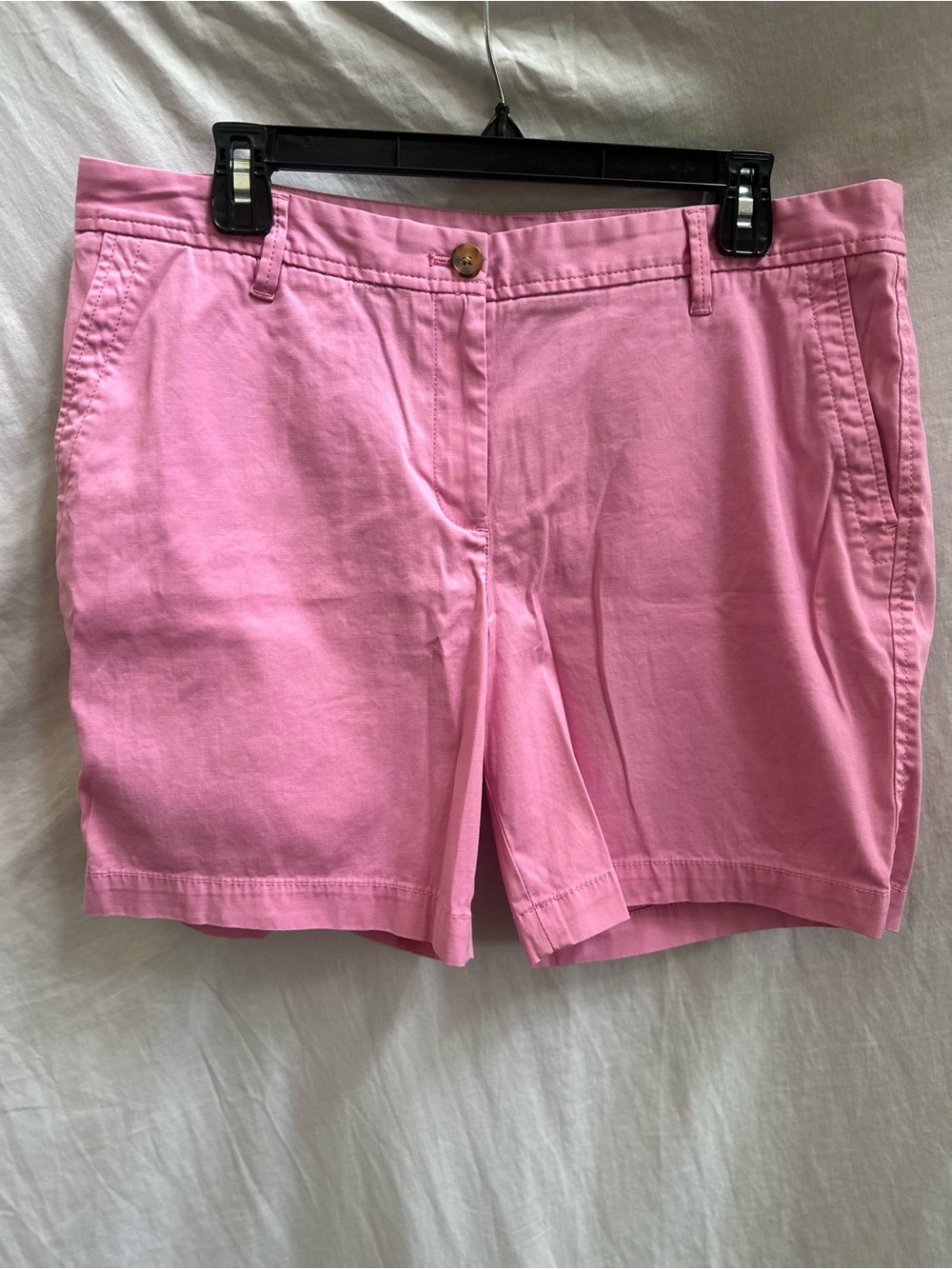 Talbots Pink Cotton Chino Shorts